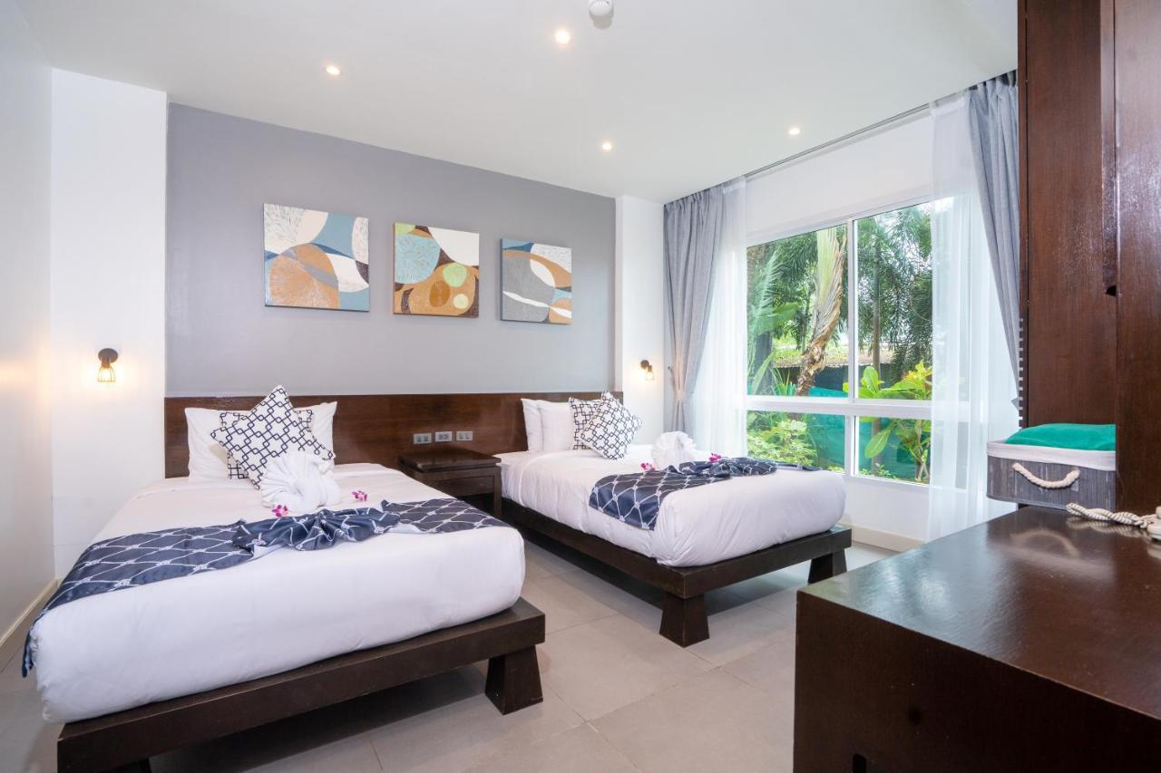Karon Sea View Beach Apartment Exterior foto